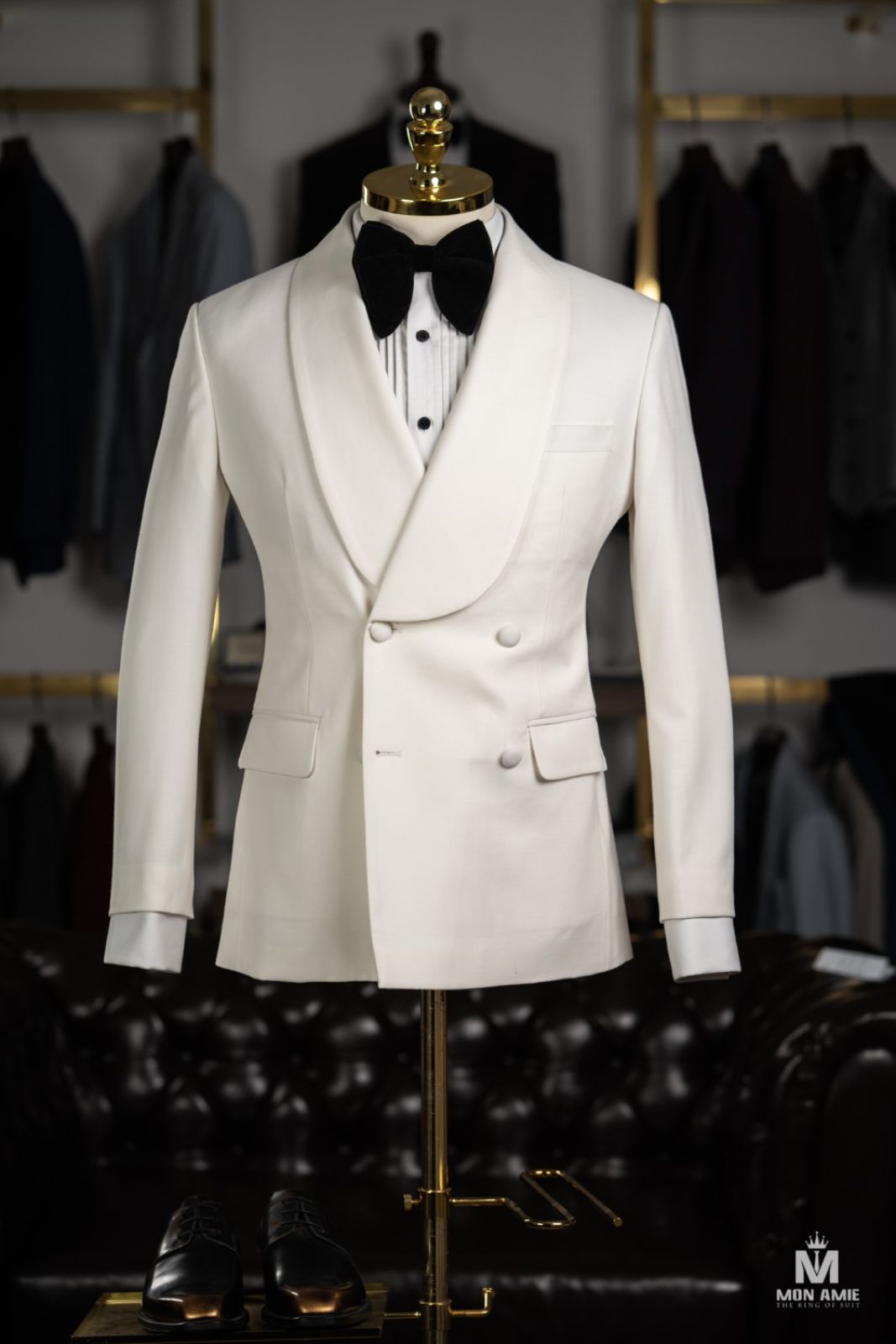 Rice White Dinner Jacket 